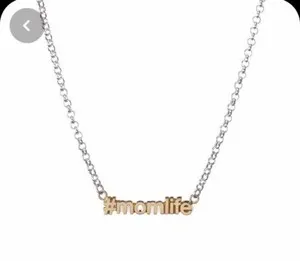 Authentic Mystical Bond of Motherhood: Gold Plated Sterling Silver Necklace