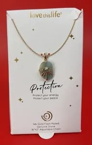 Authentic The Golden Thread of Serenity: Love This Life Protection Talisman