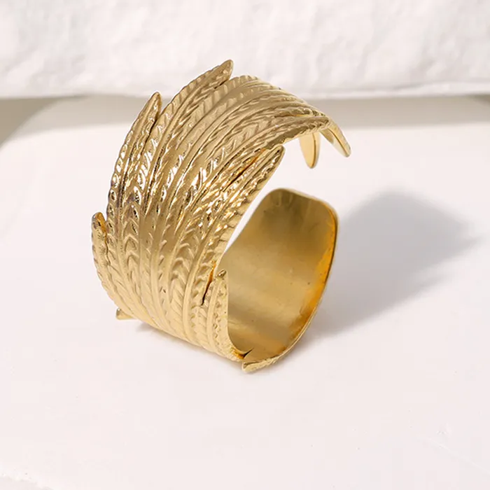 Authentic The Golden Quill of Destiny: Sacred Feather Couple Rings