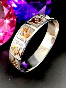 Authentic Golden Honu Navigator Bangle of Oceanic Fortune