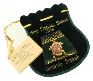 Authentic Golden Scarab Guardian: The Eternal Traveler Talisman
