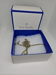 Authentic Golden Filigree Key Pendant – Guardian of Secrets