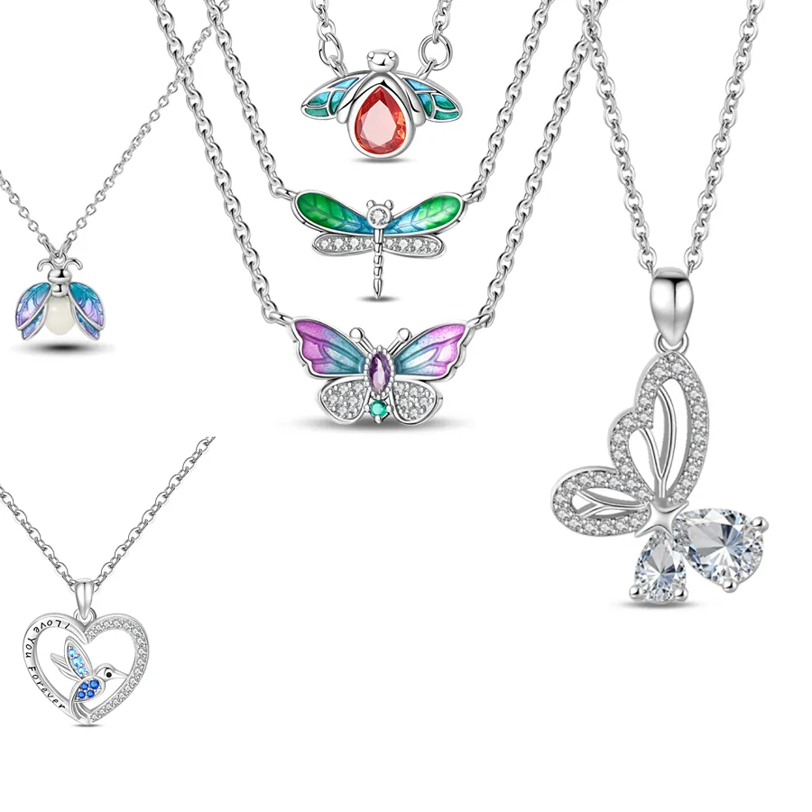 Authentic Whispers of the Wild Amulet: Silver Nature-Themed Animal Pendant