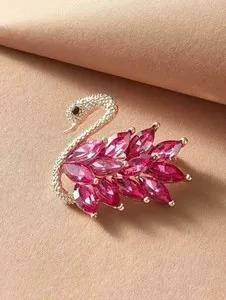 Authentic The Gilded Aviary Marquise Ruby Brooch