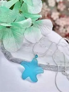 Authentic Guardian of the Tides: Celestial Seaglass Starfish