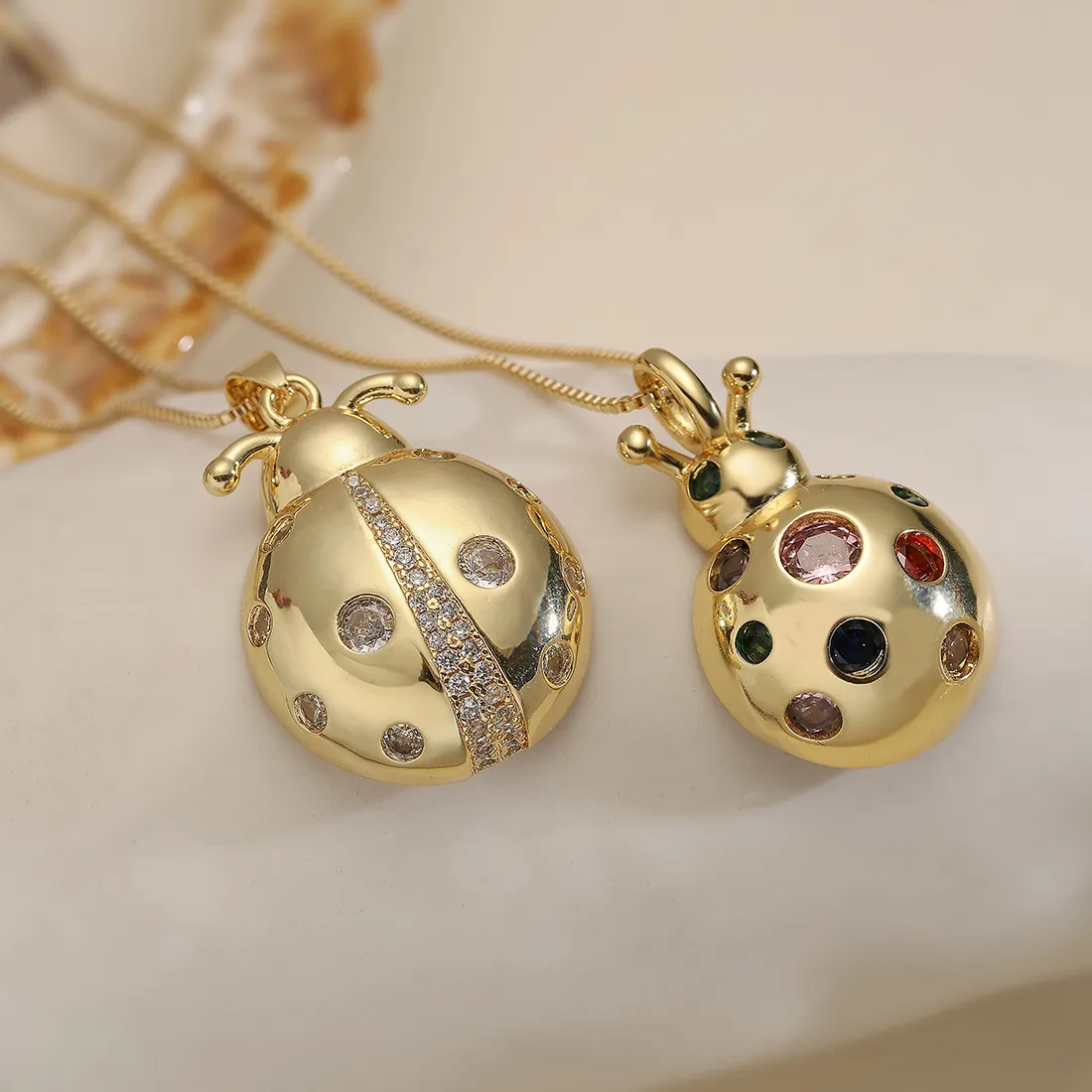 Authentic Lucky Ladybug's Golden Blessing: Protection and Prosperity