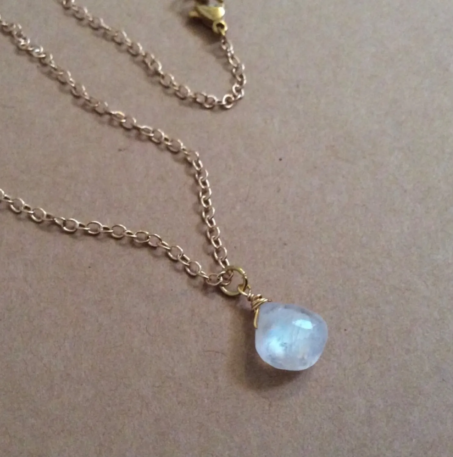 Authentic Celestial Sundance Moonstone Talisman - Ethereal Gold-Plated Radiance