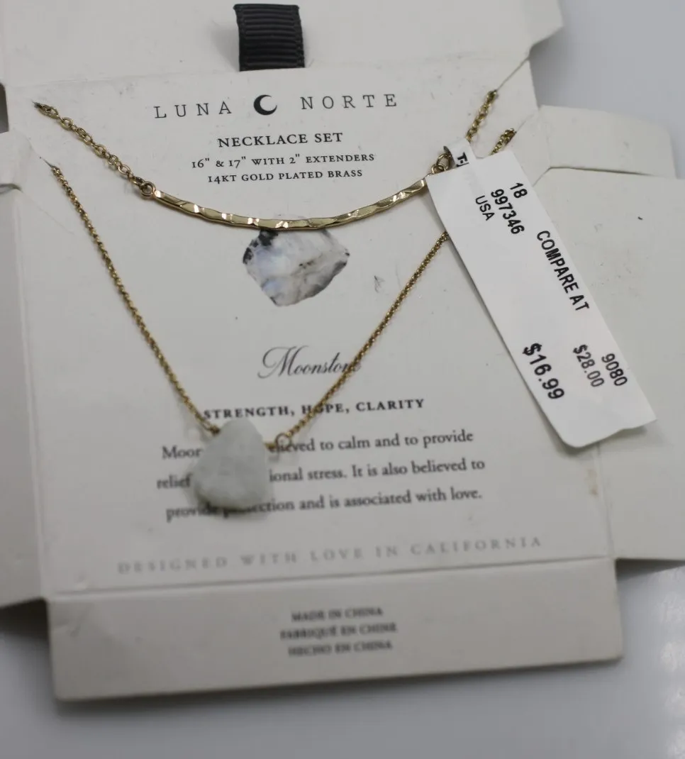 Authentic Luna Norte Celestial Moonstone Talisman