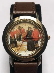 Authentic The Philip Mercier Chronos: A Vessel of Gilded Time