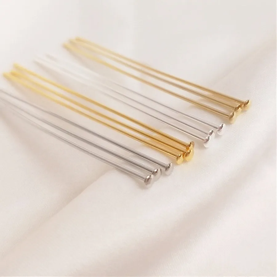 Authentic Enchanted Golden T‑Needle: Hand‑Forged Half‑Round Aura for Sacred Earrings
