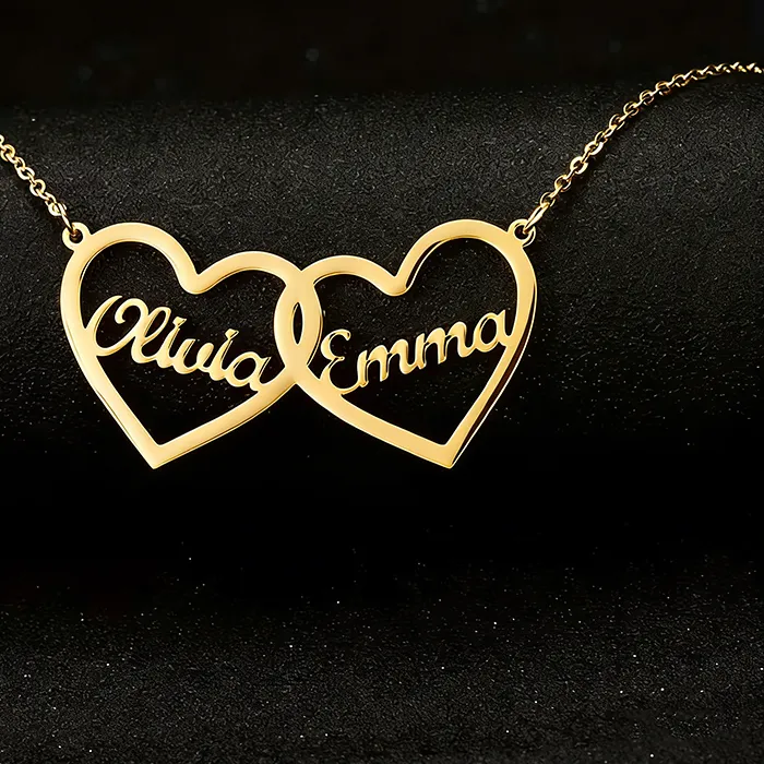 Authentic The Eternal Bond: Bespoke Twin-Heart Soulmate Talisman