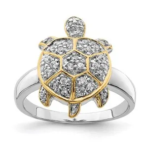 Authentic Ancient Wisdom's Guardian Shell: Turtle Ring of Serenity