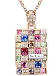 Authentic The Gilded Geometry Radiance Necklace