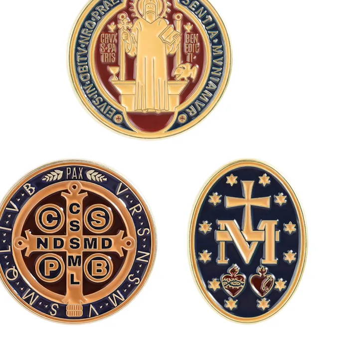 Authentic Sacred Convergence: The Benedictine-Marian Devotional Brooch