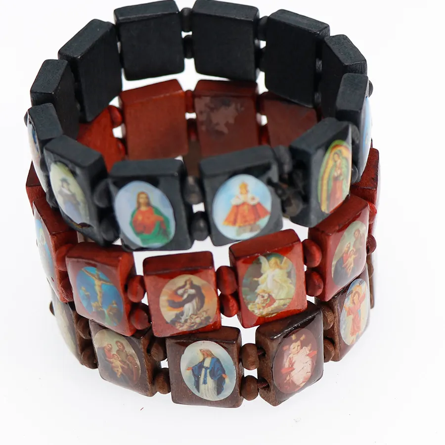 Authentic Protective Vigil of the Divine - Virgin Mary Rosary Bracelet