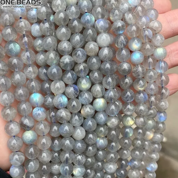 Authentic The Celestial Luminary Natural Gray Moonstone And Labradorite Spheres Of Intuition