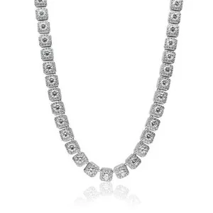 Authentic Radiant Geometric Luminary: The Celestial Square Cluster Chain