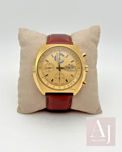 Authentic The Celestial Chronos: Vintage Mido Automatic in Gilded Radiance