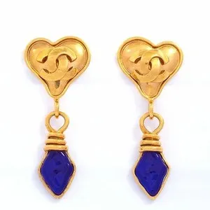 Authentic Celestial Azure: The Vintage Gripoix CC Talisman