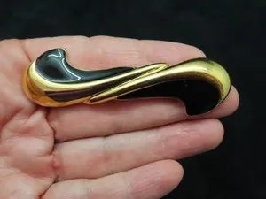 Authentic The Celestial Swirl: A Gold-Plated Talisman of Infinite Flow
