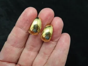 Authentic Celestial Orbit Gold-Plated Sacred Hoops