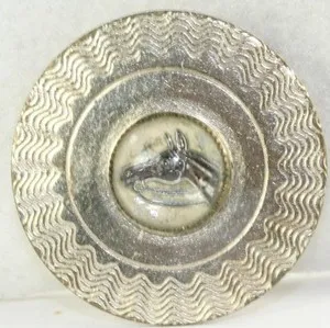 Authentic The Celestial Sentinel: A 1940s Visionary Bolo Tie
