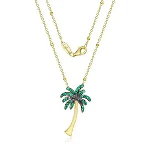 Authentic The Golden Palm Oasis Diamond Talisman