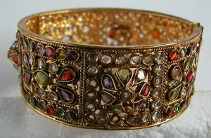 Authentic Radiant Luminary Constellation Gold-Plated Bangle Set