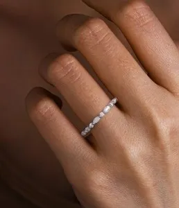 Authentic The Infinite Circle of Radiant Light Eternity Band