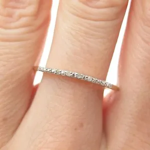 Authentic Celestial Radiance Stackable Diamond Band