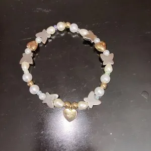 Authentic The Gilded Metamorphosis: Heart and Butterfly Talisman Bracelet