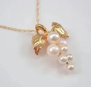 Authentic The Gilded Vineyard Pearl Amulet