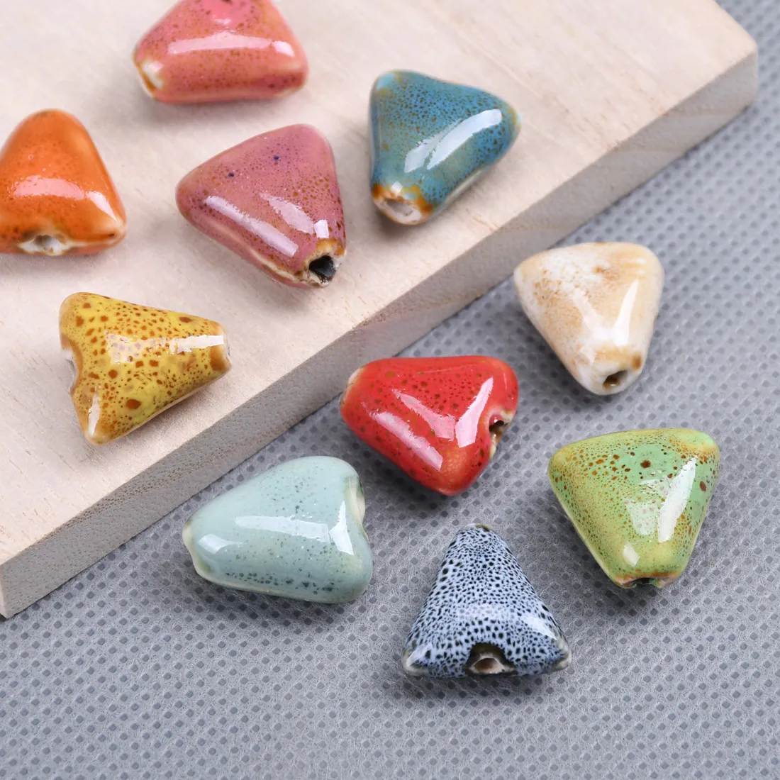 Authentic Sacred Triad Porcelain Talismans