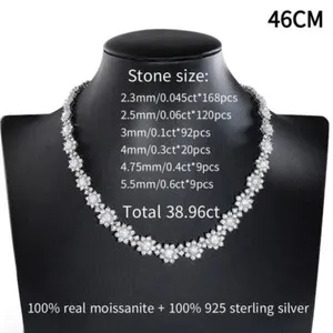 Authentic Radiant Luminescence Graduated Tennis Choker