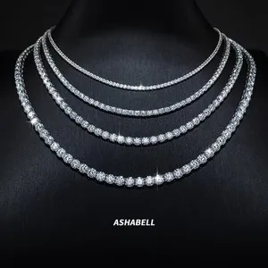 Authentic Radiant Orbit Moissanite Tennis Talisman