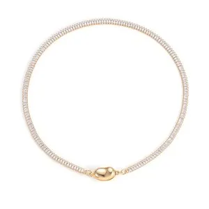 Authentic The Golden Seed of Potentiality: 14K Gold-Plated Clavicle Chain
