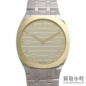 Authentic Auric Elegance: 38mm Quartz Timepiece in 18K Gold Plating