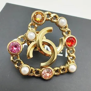 Authentic The Gilded Heart of Radiance: A Ceremonial Brooch