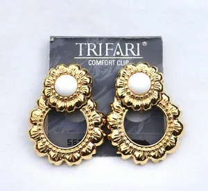 Authentic Luminous Lucite Orbs: Vintage Trifari Golden Solar Talismans