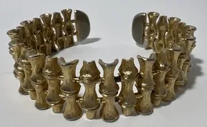 Authentic The Golden Bamboo Sanctuary Cuff