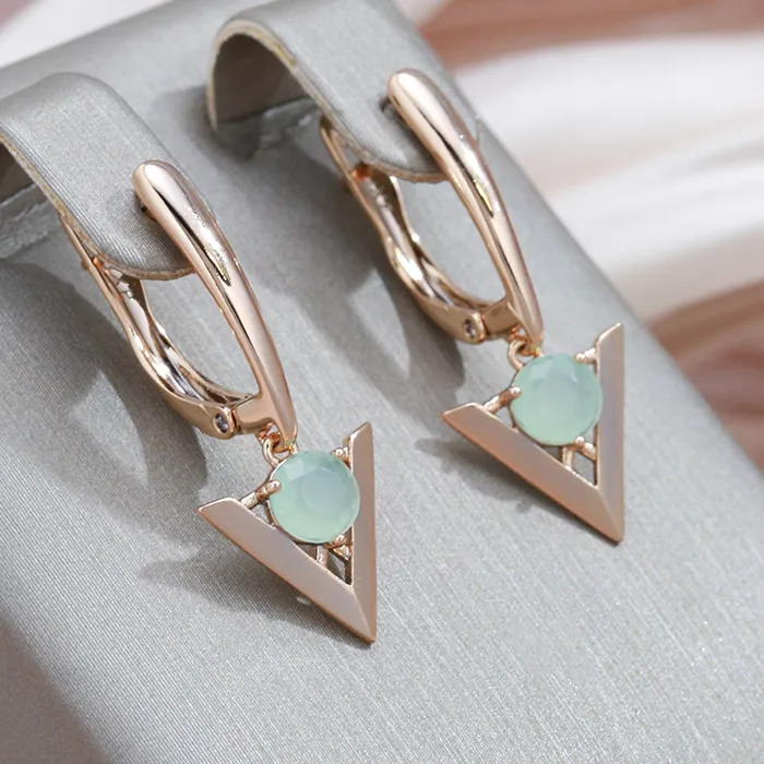 Authentic The Emerald Trine of Illumination: Rose Gold Drop Talisman