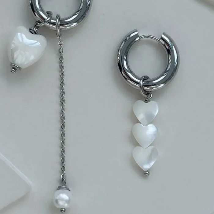 Authentic Luminous Heart of the Ocean Asymmetrical Talismans
