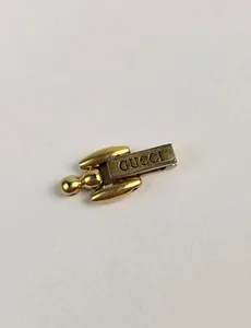 Authentic Gucci Change 11/12 Watch authentic Part - Clasp & single link gold plated