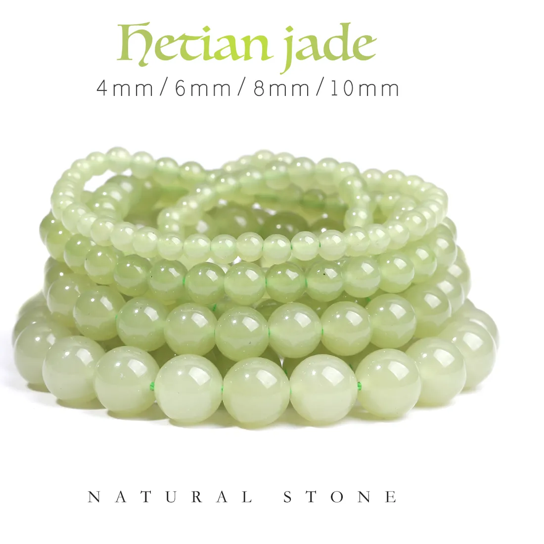 Authentic Sacred Hetian Jade Awakening Beads for Alchemical Creation