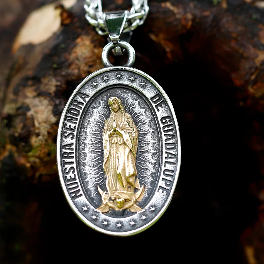 Authentic Sacred Mother Of Grace Pendant