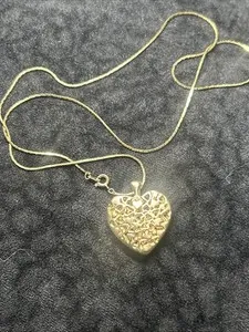 Authentic The Ethereal Filigree Heart: A Vessel of Radiant Light