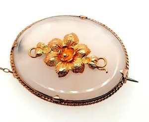 Authentic The Ethereal Radiance Quartz Brooch