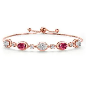 Authentic Guardian of Love: 18K Rose Gold Plated Amulet of Endless Devotion
