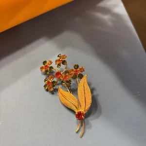Authentic Gilded Harvest Floral Talisman