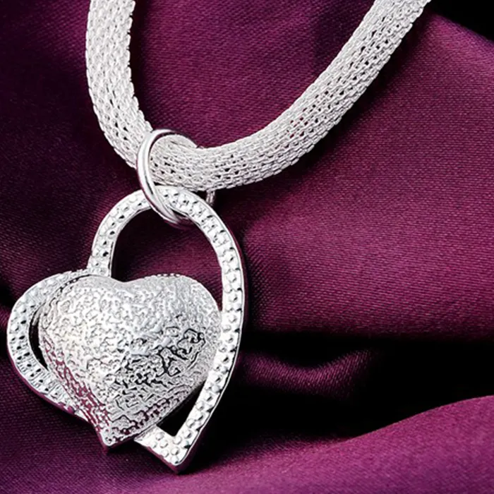 Authentic The Twin Flame Resonance: A Sterling Silver Heart Talisman